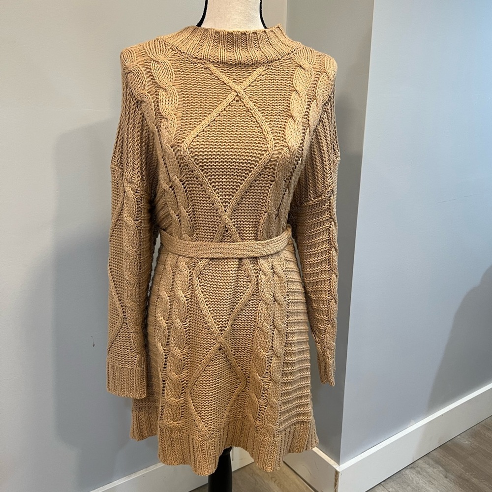 Amadi sweater mini dress